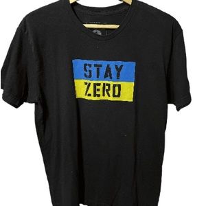 Zero Fox Trot Stay Zero Short Sleeve T-shirt Size Large